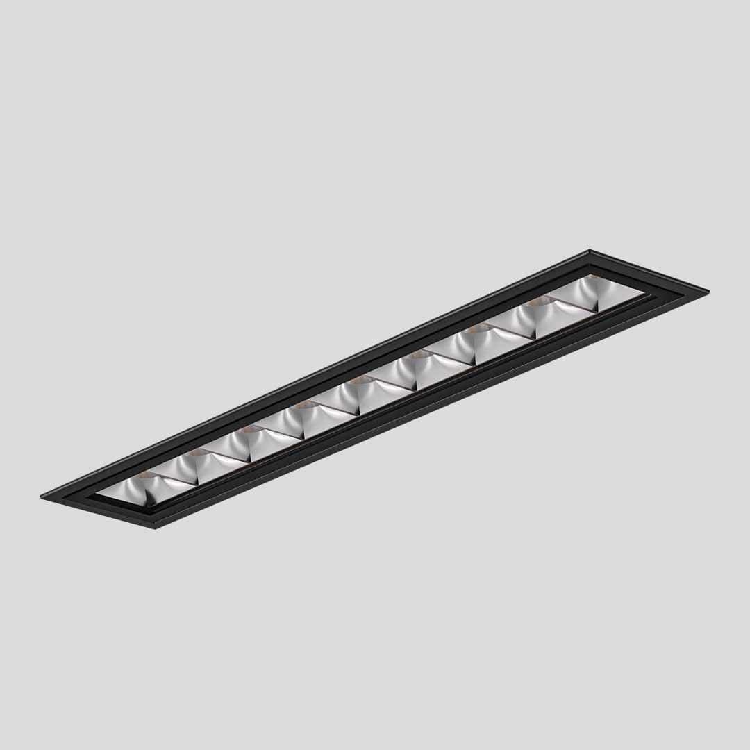 SIDE SPA - SDE3920-LBC-75 RULED LINEAR INCASSO 60X365MM 28.5W 3833