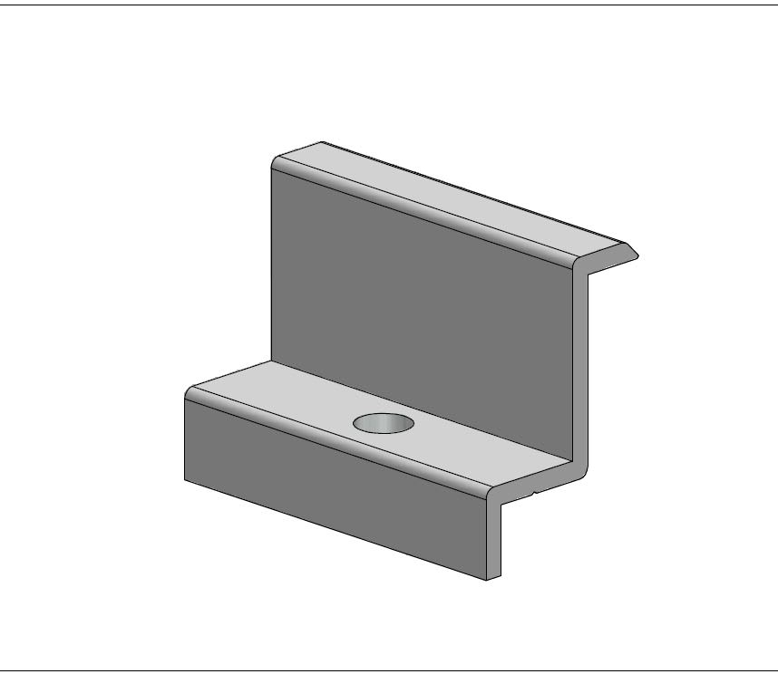 ALUSISTEMI - ALUATL021.8033 MORSETTO FINALE FISS. PANNELLI - SENZA V