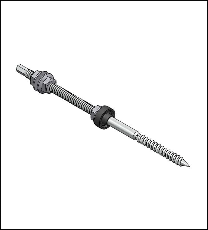 ALUSISTEMI - ALUATL022.M12.250 VITEAUTOFILETT.D/FILETTO(INOX),M12X250