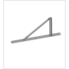 ALUSISTEMI - ALUATL100.30 SUPPORTOTRIANGOLAREFISSO(INALLUMINIO)A