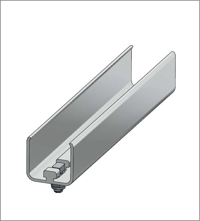 ALUSISTEMI - ALUATL104 GIUNTO A SCORRIMENTO PER LONGHERONE 40X4