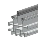 ALUSISTEMI - ALUATLPS4662.L680 PROFILO LONGHERONE CON GUARNIZIONE