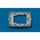 AERTECNICA SPA - ATNNA696 SUPP.ADATT.PLACCA VIMAR GRIGIO MET.CHIAR