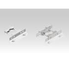 TEC-MAR SRL - TCMTAAD1130X300 ATT. MEZZO PALO STAFFA L.300MM ACCIAIO I