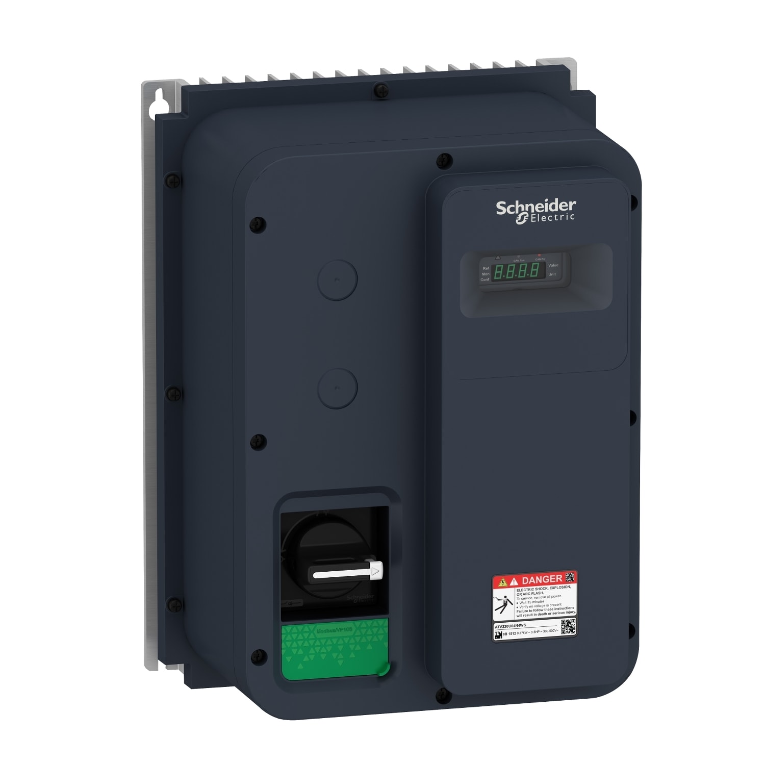 SCHNEIDER ELECTRIC - SNRATV320U11N4WS Variatore di velocità ATV320 IP65 1,1KW 500V TRI CON SEZ