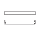 L&L LUCE E LIGHT - L&LAV00002418020 LCV 180W 24V IP20 345X50X35MM