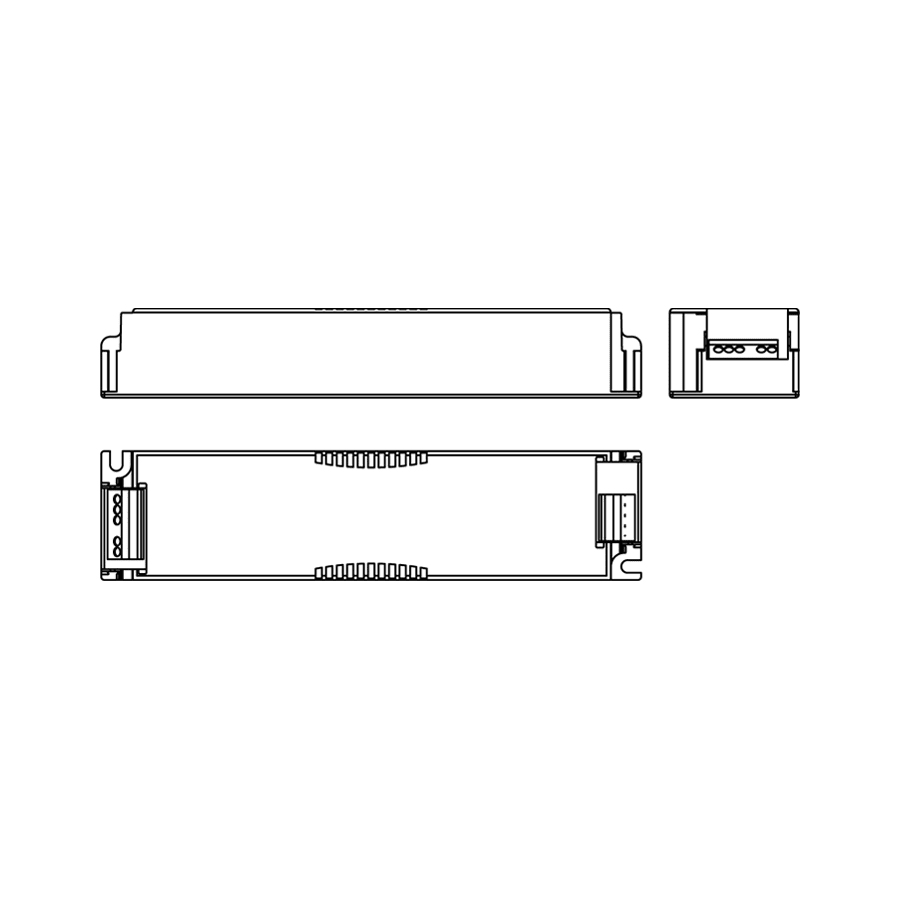 L&L LUCE E LIGHT - L&LAV0D002406020 DALI/PUSH 60W 24V 220VIN 225X43X30MM