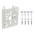 UNIERRE SRL-UNISTAB - URRAV2955FB STAFFA120X140MM ANGOLO90G ACCZG BIANCO