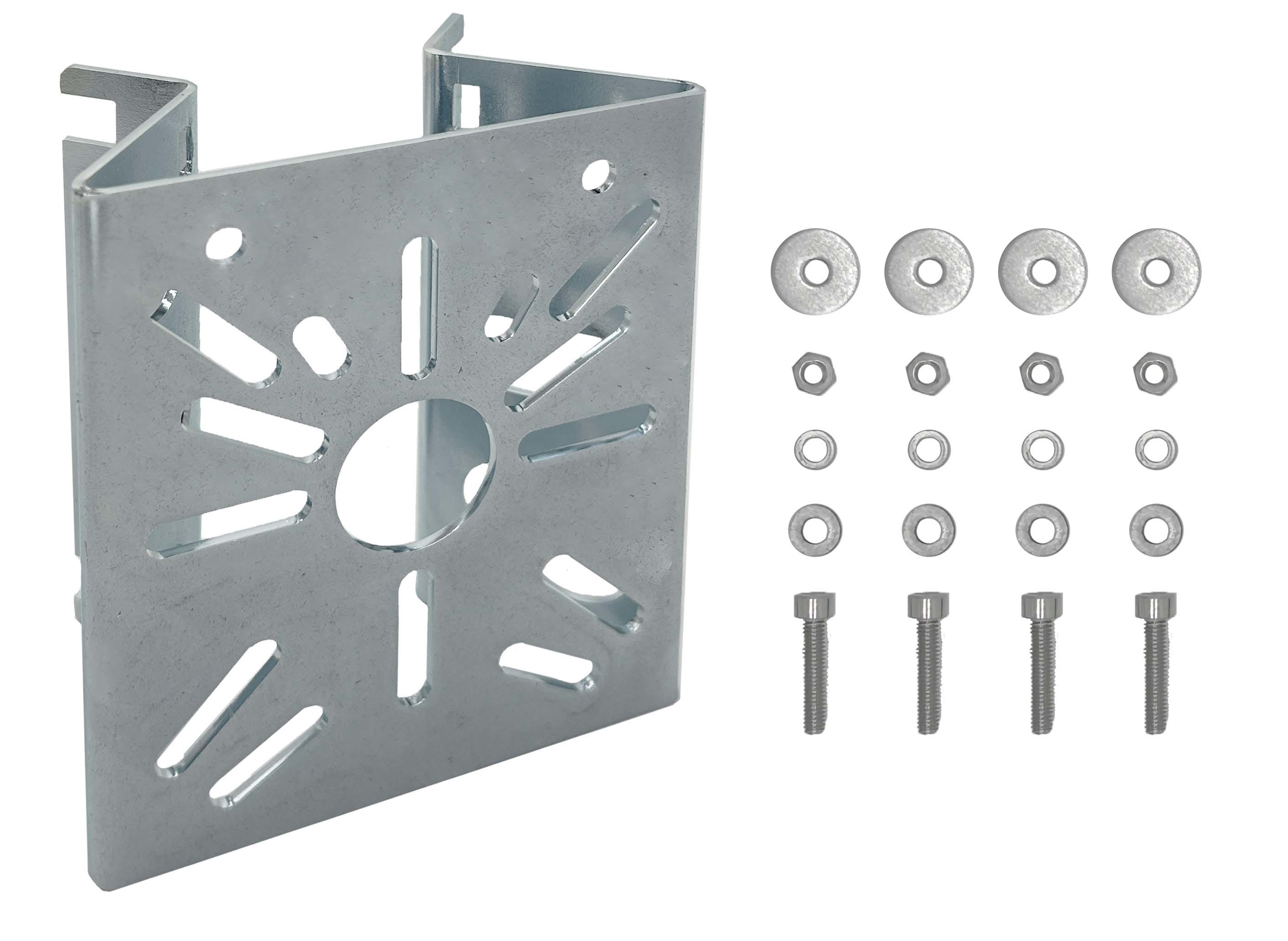 UNIERRE SRL-UNISTAB - URRAV2955FZ STAFFA120X140MM ANGOLO90G ACCZG