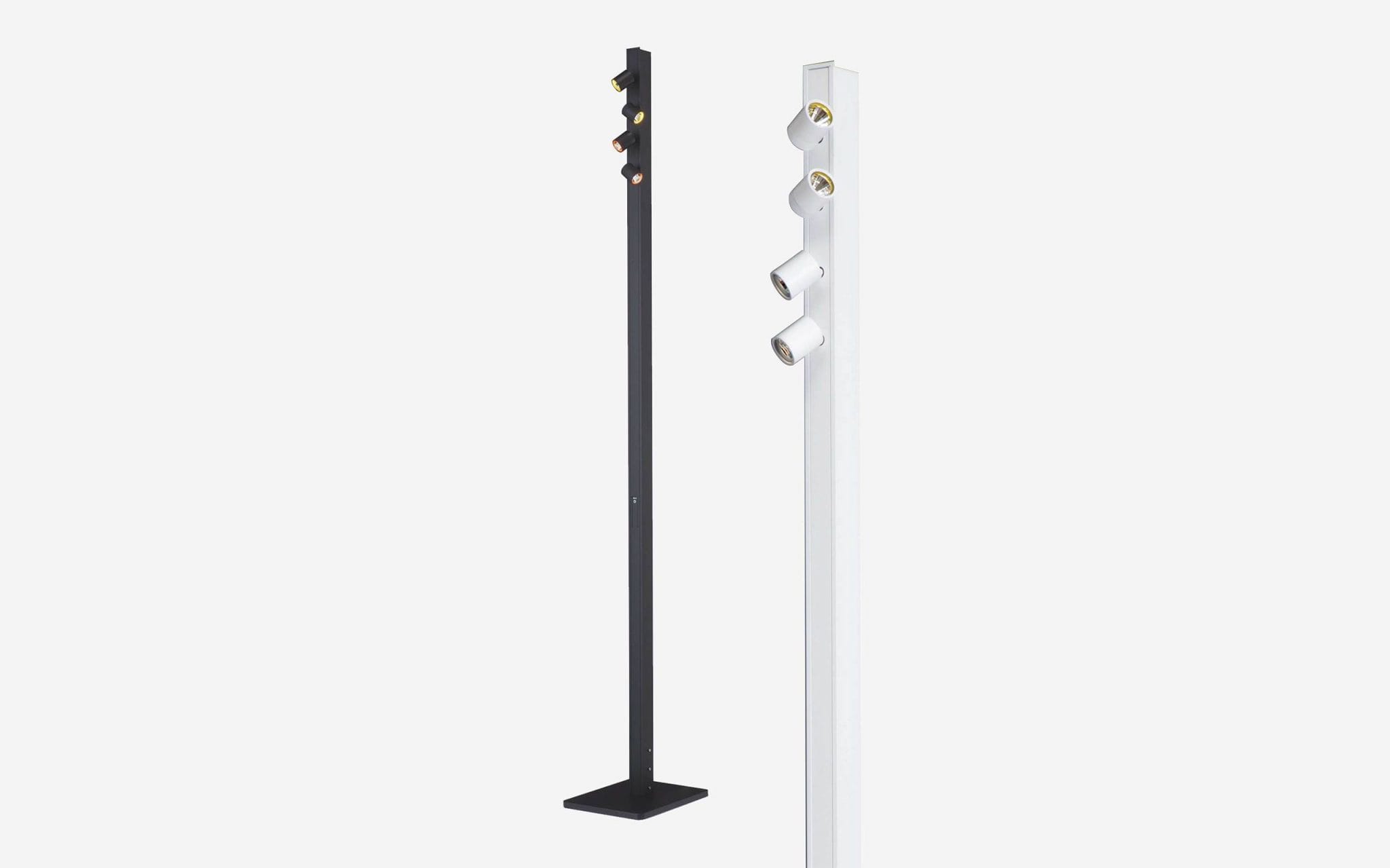 EXENIA SRL - EXE353306880/9530 ACCADEMIA 4X9W PUSH GREY ANODIZZATO 9530
