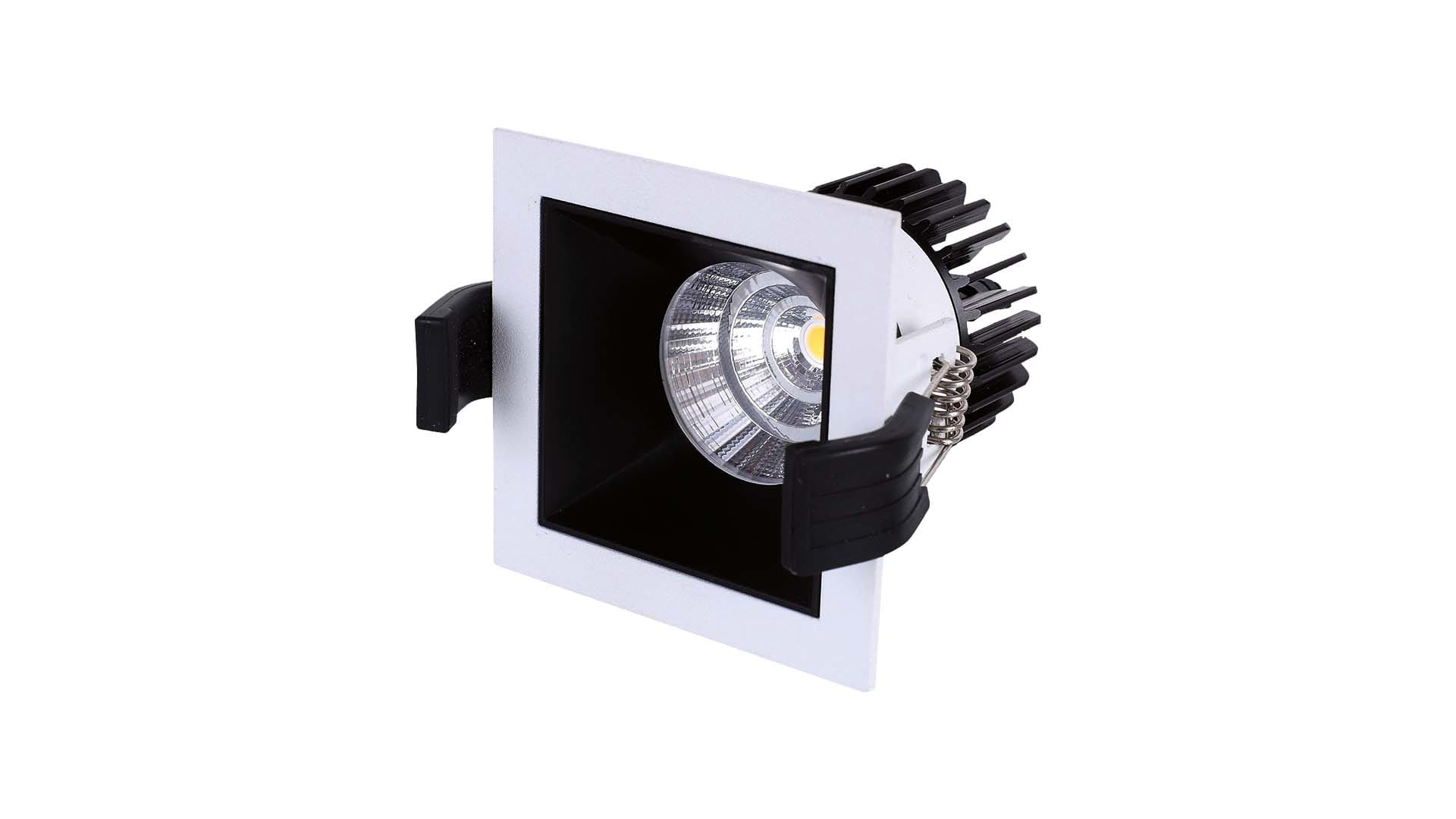 BRILUX GMBH SRL - BRIB501-Q18003 ANELLO FISSO QUADRATO 80X80MM BIANCO