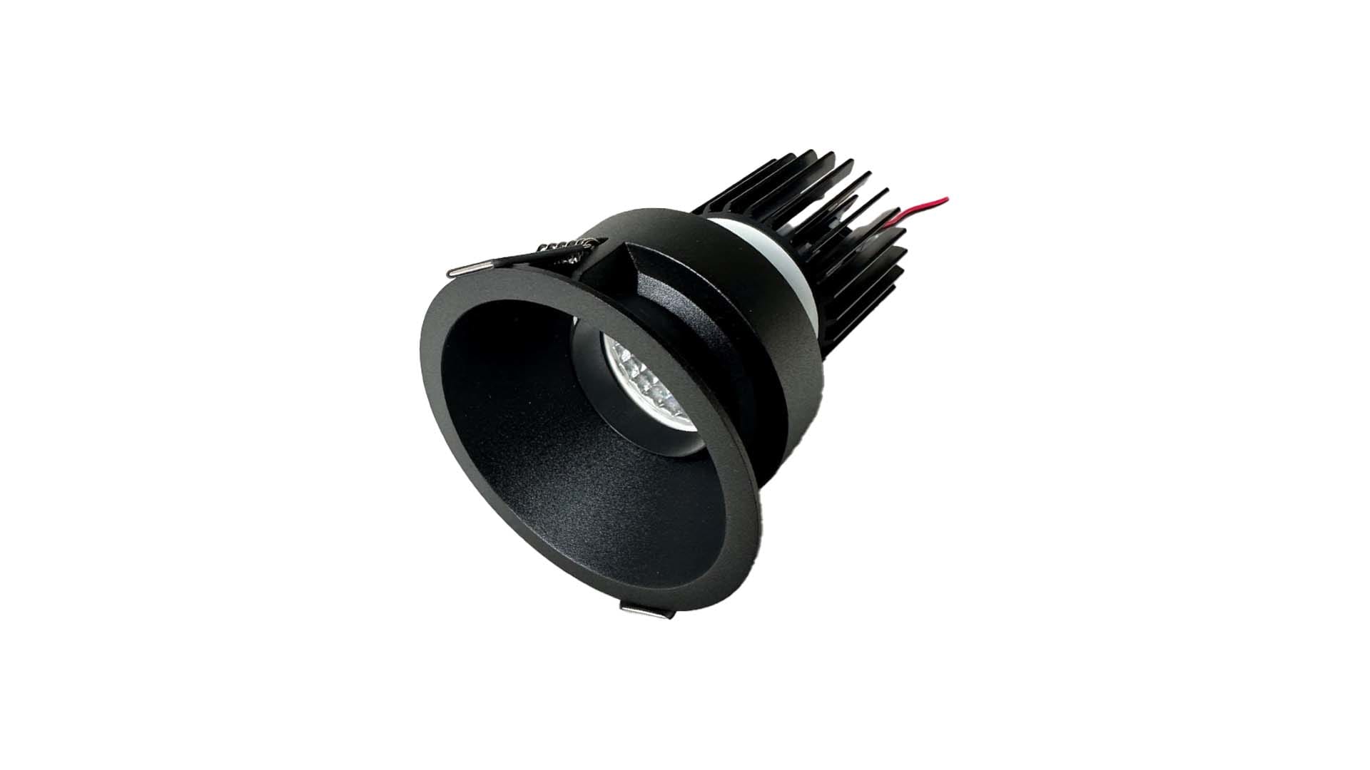 BRILUX GMBH SRL - BRIB501-R18505 ANELLO ORIENTABILE ROTONDO 85MM NERO
