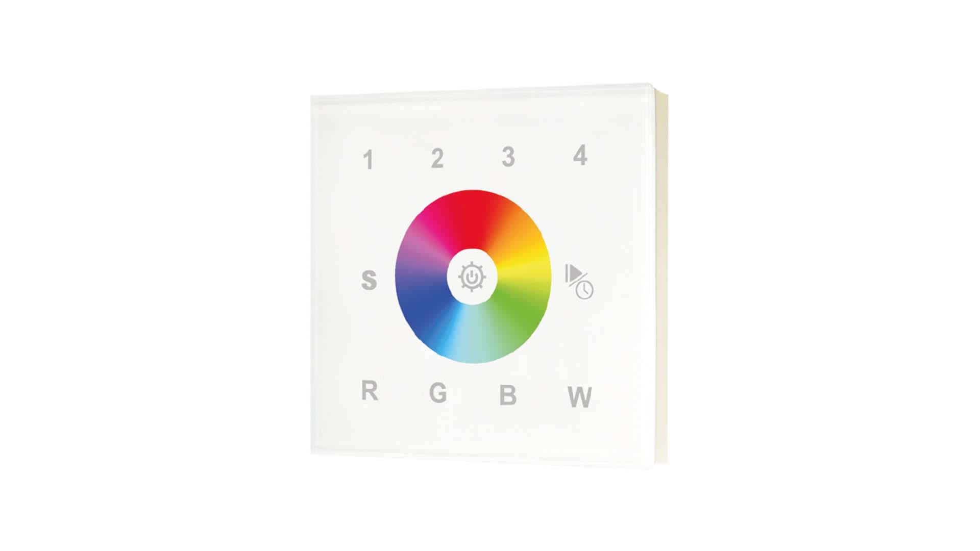 BRILUX SRL - BR1B60-CTL4K-CVW RGBW CONTROLLER PWM 12-24VDC