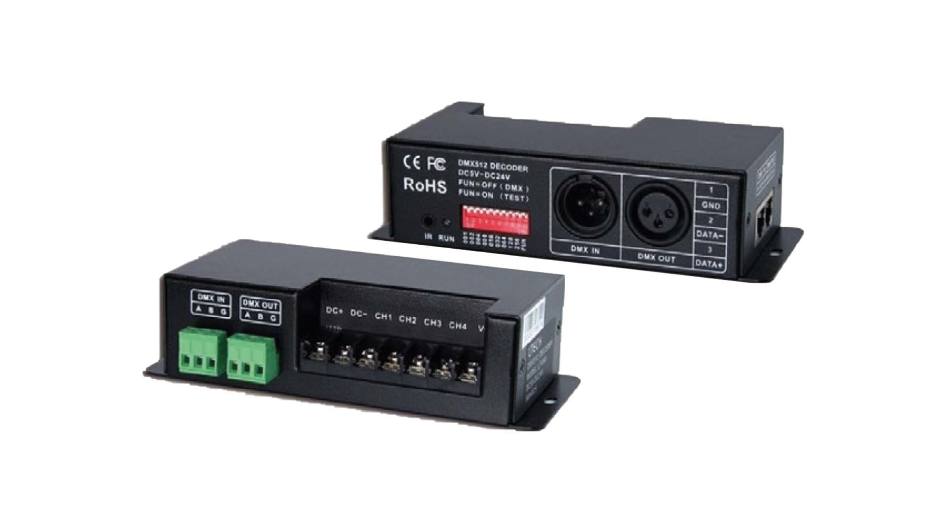 BRILUX GMBH SRL - BRIB65-LT840 DMX DRIVER 5-24VDC 4X5A CV
