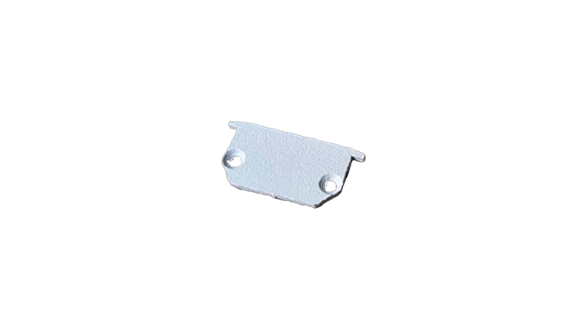 BRILUX SRL - BR1B920035E103 Tappo E1 senza foro, bianco