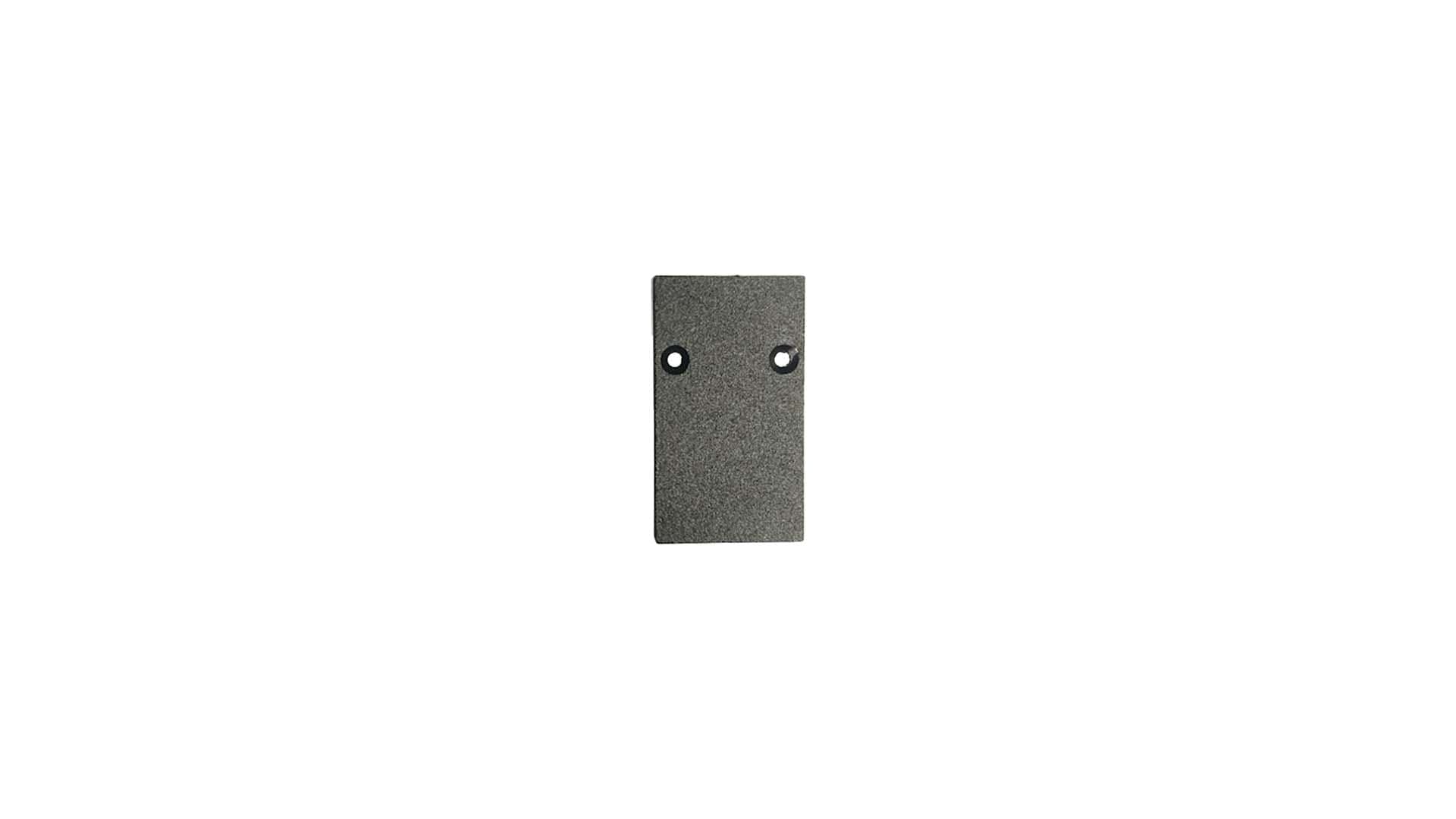 BRILUX GMBH SRL - BRIB920036H105 TAPPO H1 SENZA FORO FORMA QUADRATO, NERO