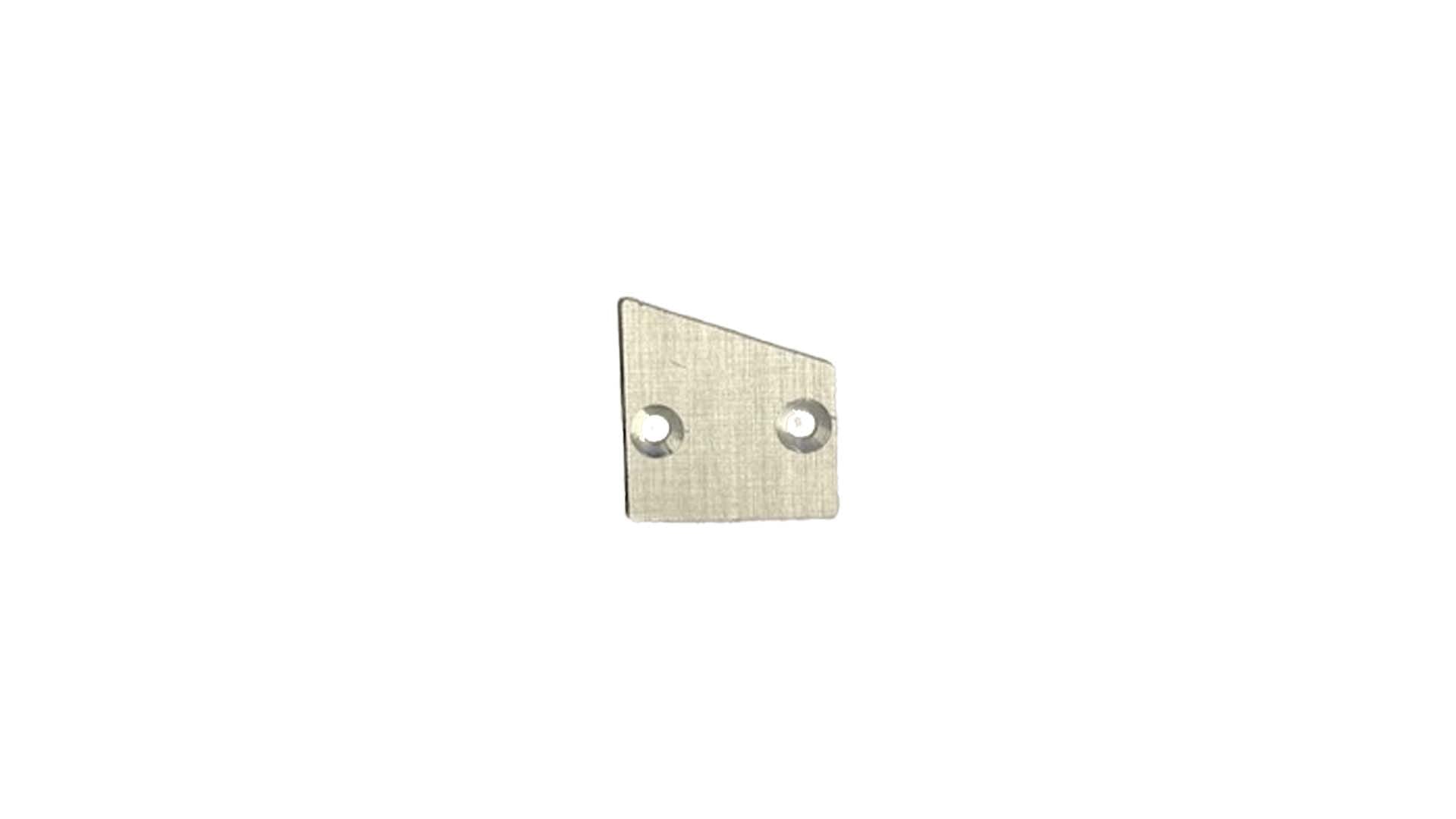 BRILUX GMBH SRL - BRIB930035A106L TAPPO A1 SENZA FORO L, ANODIZZATO