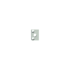 BRILUX GMBH SRL - BRIB930045U103 TAPPO U1 CON FORO, BIANCO