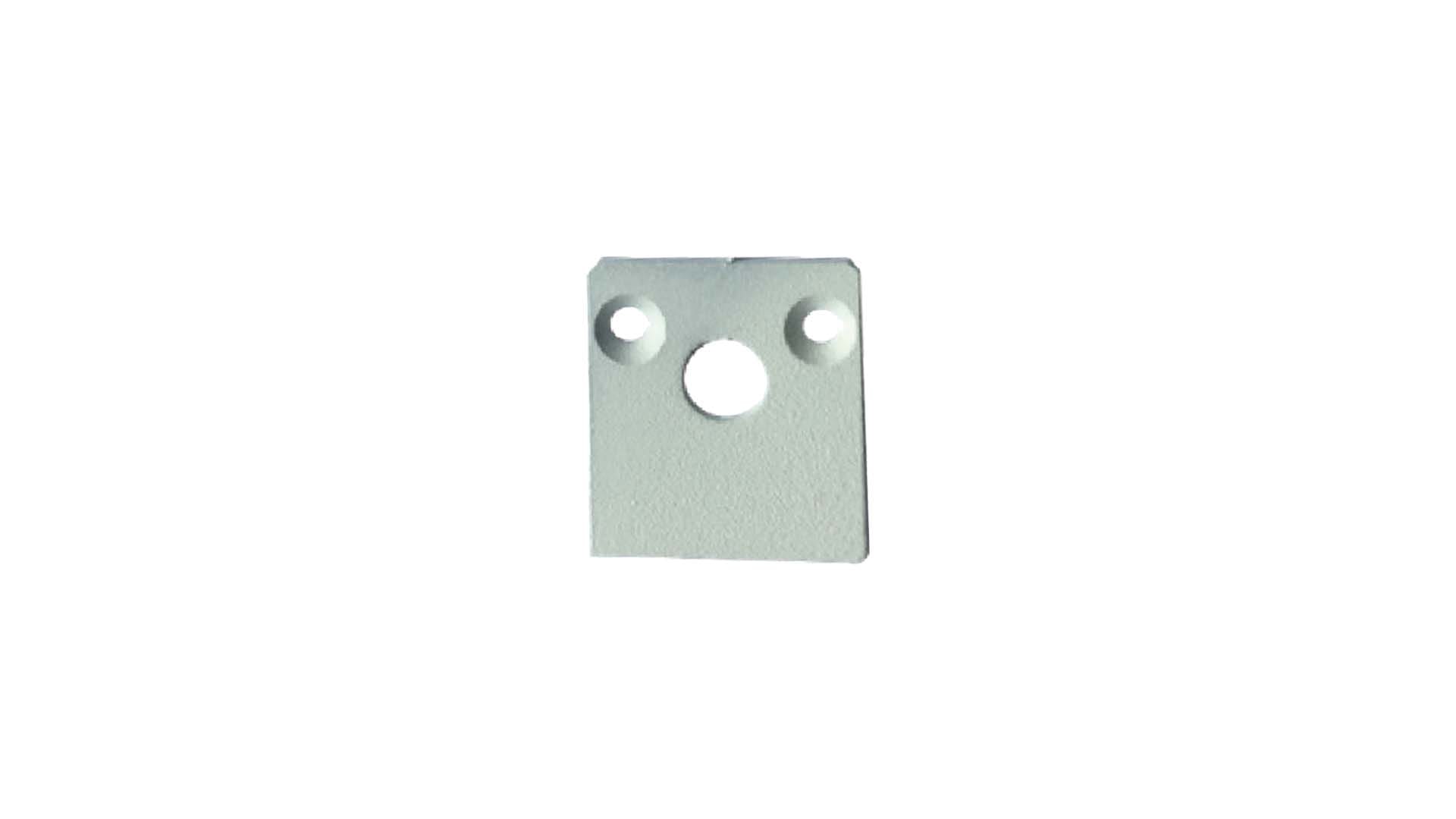 BRILUX SRL - BR1B930045U203 TAPPO U2 CON FORO, BIANCO