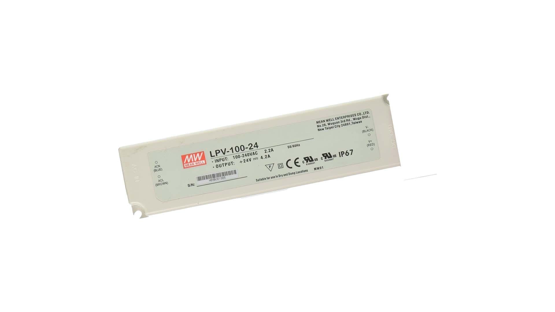BRILUX GMBH SRL - BRIB95-LPV10024 ALIMENTATORE LPV 100-24 MW IP67