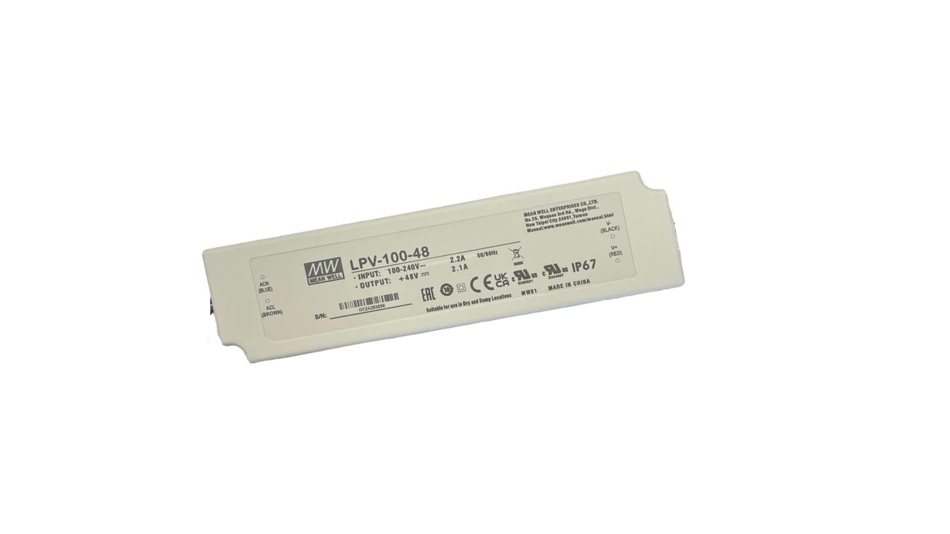 BRILUX GMBH SRL - BRIB95-LPV10048 ALIMENTATORE LPV 100-48 MW IP67