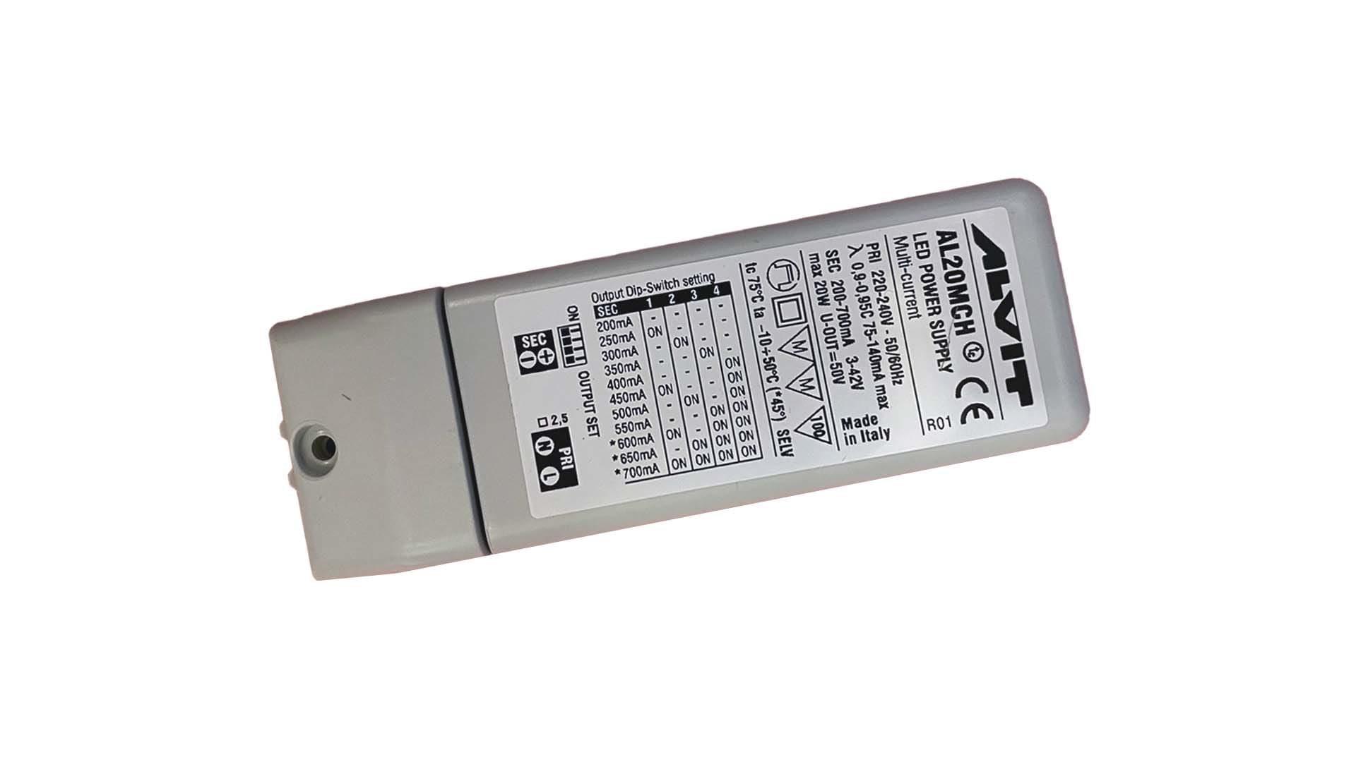 BRILUX GMBH SRL - BRIB96-AL20MCH ALIMENTATORE 220-240V MULTICC 200-700MA
