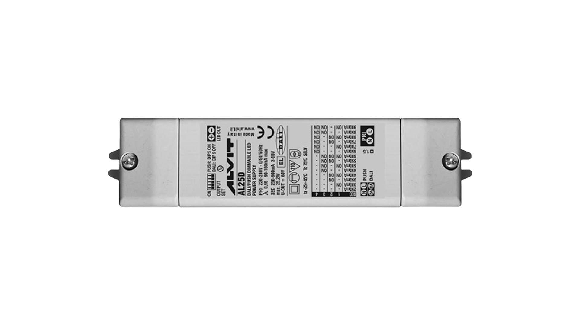 BRILUX SRL - BR1B96-AL25DCC LED DALI PWM DIMMER 230V MULTICC 200-900