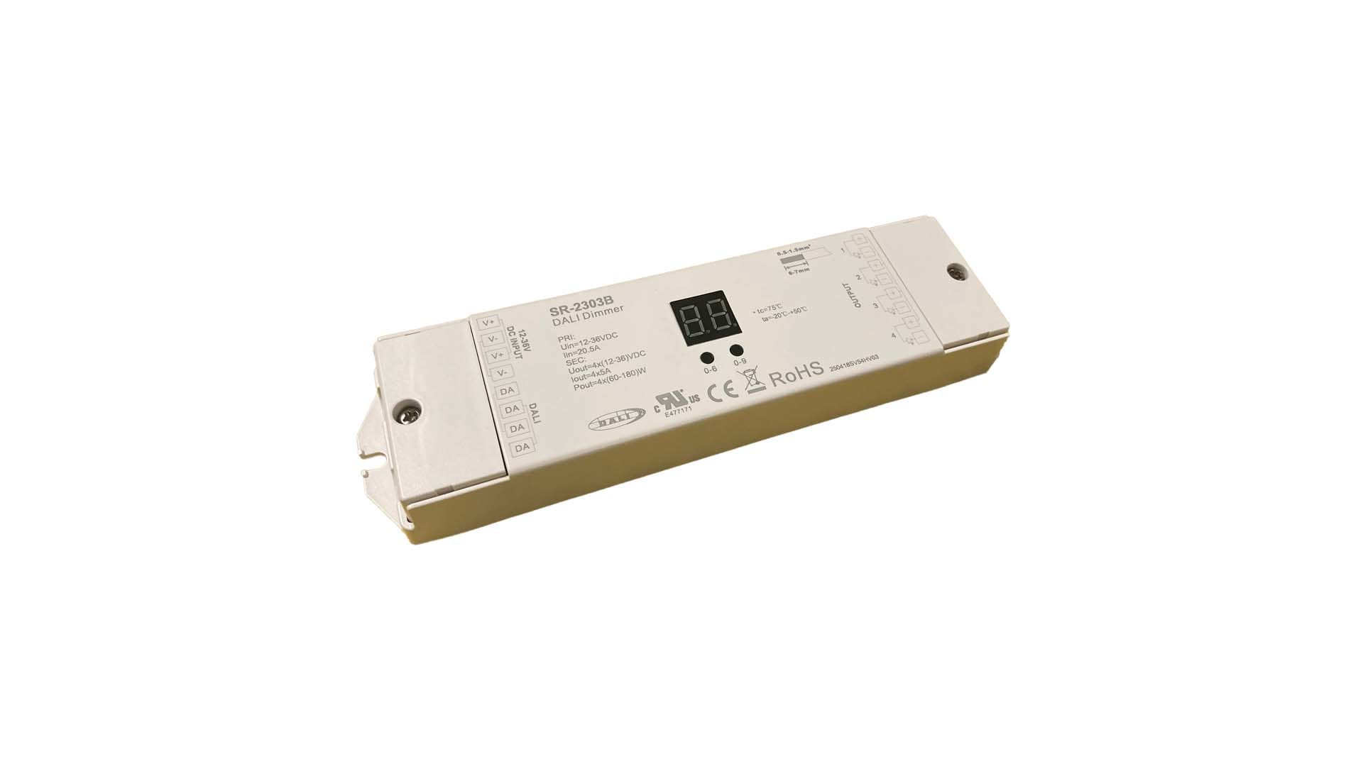 BRILUX SRL - BR1B96-SR2303B LED DALI PWM DRIVER  TENSIONE 12-36VDC 4