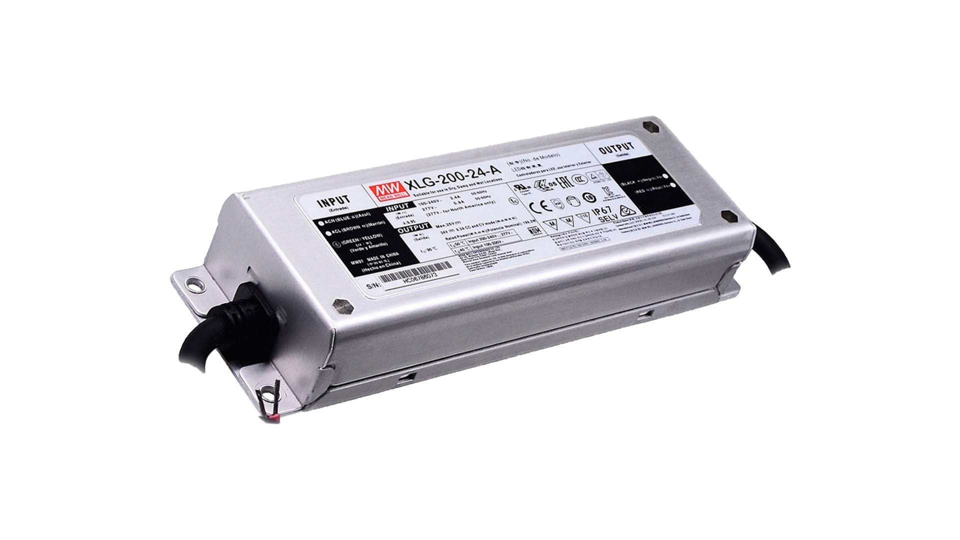 BRILUX SRL - BR1B96-XLG20024A ALIMENTATORE XLG200-24A 200W 24VDC IP67