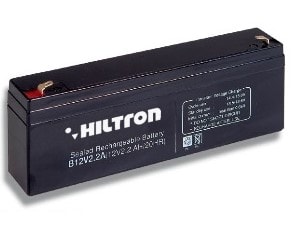 HILTRON LAND SRL - C1AB12V2A BATTERIA AL PIOMBO 12V 2AH, COBAT INCLUS