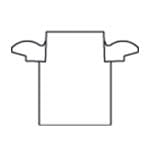 IGUZZINI ILLUMINAZI - IGZ3.BD18.015.0 TESTAPALO DOPPIO PER PALO D=102 PER MINI