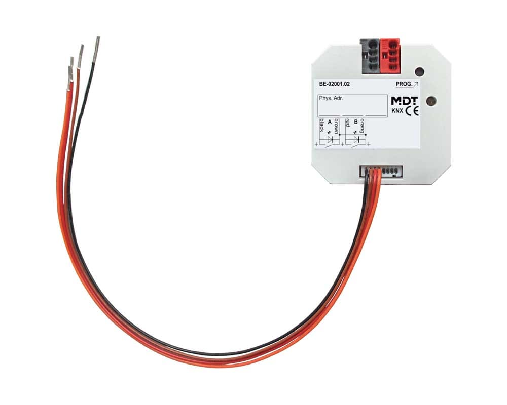 MDT ITALIA SRL - EYGBE-02001.02 Interfaccia Tasti KNX 2 canali