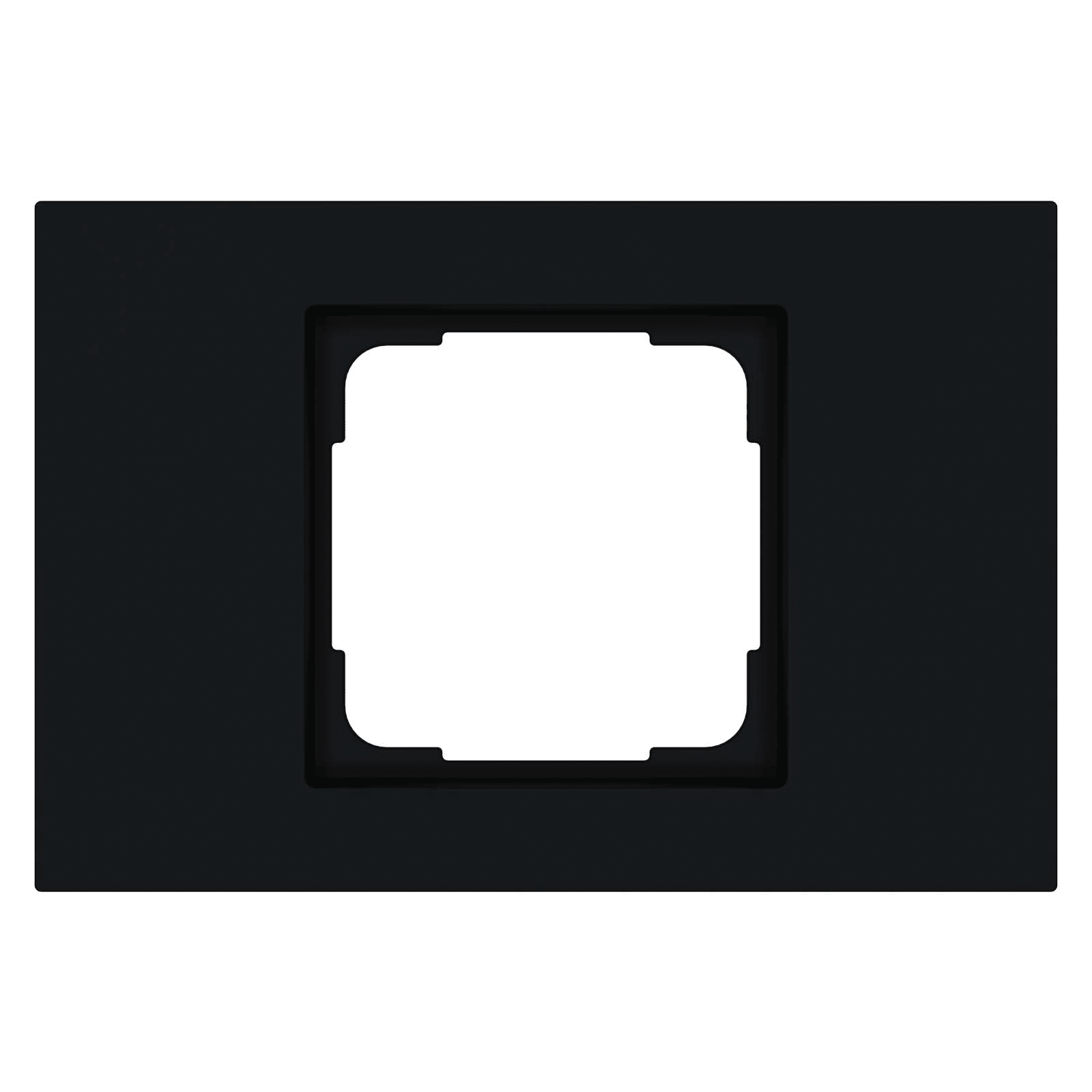 MDT ITALIA SRL - EYGBE-RA1FE06.01 CORNICE SINGOLA PER LINEA 55,IT, NERO OP