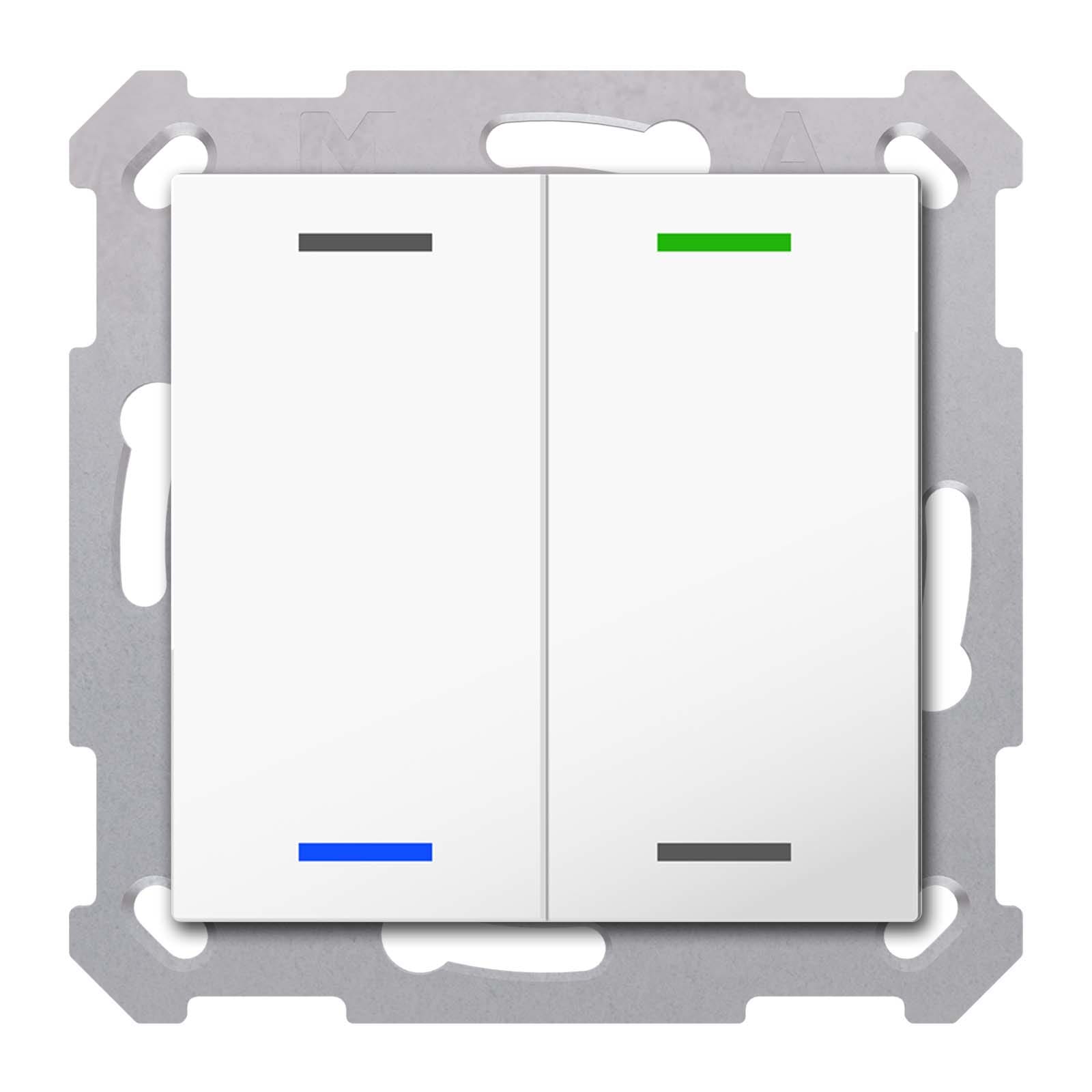 MDT ITALIA SRL - EYGBE-TAL5502.01 TAST.LIGHT55,2T, BIANCO L.