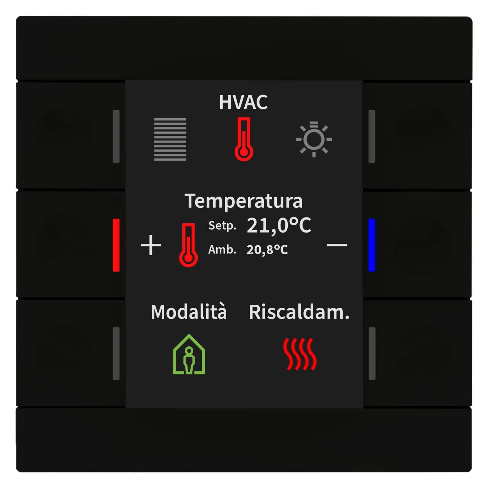 MDT ITALIA SRL - EYGBE-TAS86T06.02 T.SMART 86,6 FUNZ.DISPLAY,T?,NERO