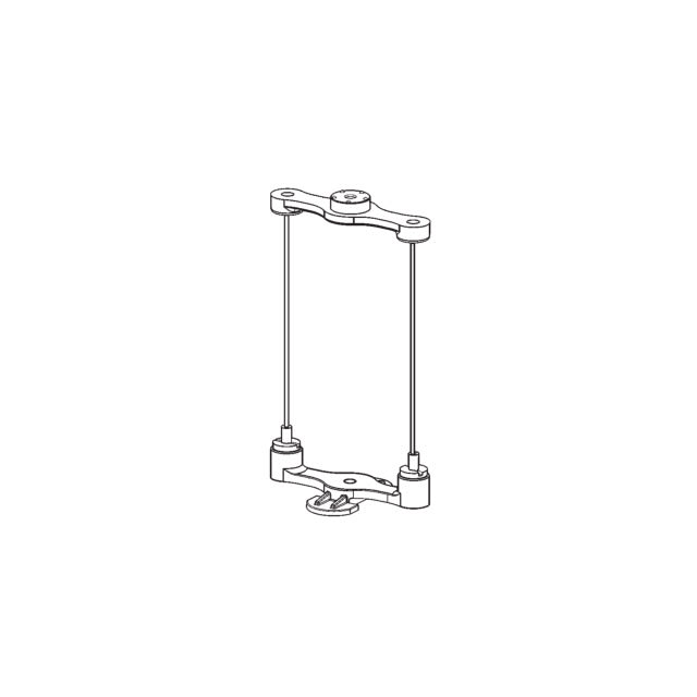IGUZZINI ILLUMINAZI - IGZ3.BE37.000.0 KIT CAVI SOSPENSIONE A DOPPIO PONTICELLO