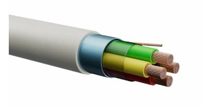 BERICA CAVI SPA - BECB30C04022LSZHM ALLARME 4X0,22 - 36762 BIANCO LSZH C