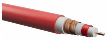 BERICA CAVI SPA - BECB40RG59FRM RG 59 ROSSO FIRE RESISTANT