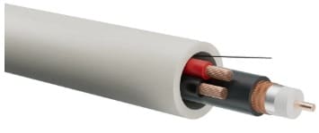 BERICA CAVI SPA - BECB41ETLC2075BB COMBI RG59 + 2X0,75 BIANCO E BOB