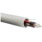 BERICA CAVI SPA - BECB41ETLC2050BB RG59 + 2X0,50 BIANCO E