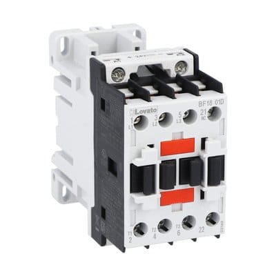 LOVATO - LOVBF1801D125 CONTATTORE 3P+1NC 18A AC3