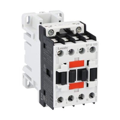 LOVATO - LOVBF1810D125 CONTATTORE 3P+1NO 18A AC3
