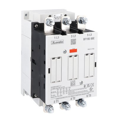 LOVATO - LOVBF19500E400 CONTATTORE 3P 195A AC3 250-500VAC/DC