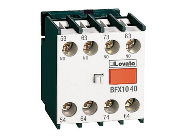 LOVATO - LOVBFX1013 CONTATTI AUX 1NO+3NC AGGANCIO CENTRALE