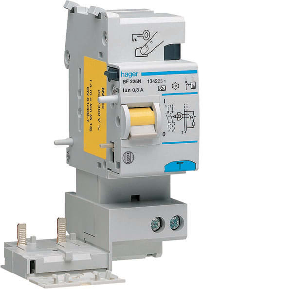 HAGER - HAGBF225N B. DIFF. 2P 300MA <25A A 2M