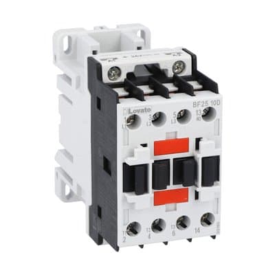 LOVATO - LOVBF2510D125 CONTATTORE 3P+1NO 25A AC3