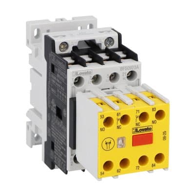 LOVATO - LOVBFS2523A110 CONTATTORE SICUREZZA 25A AC3 110V50/60HZ