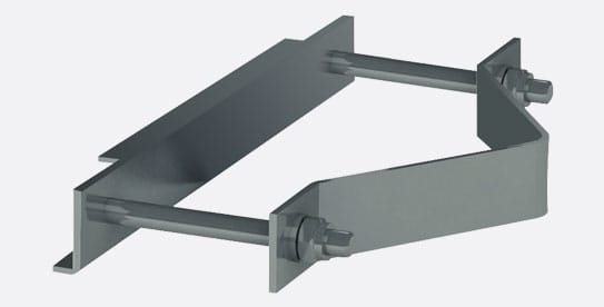 BFT - BFT2611115 ECOSOL POST BR-STAFFA A PALO ECOSOL PANE