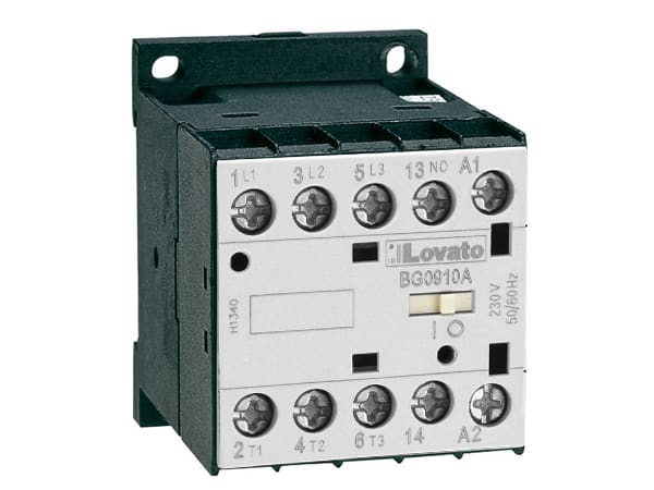 LOVATO - LOV11BG1210A23060 CONTATTORE 3P+1NO 12A AC3