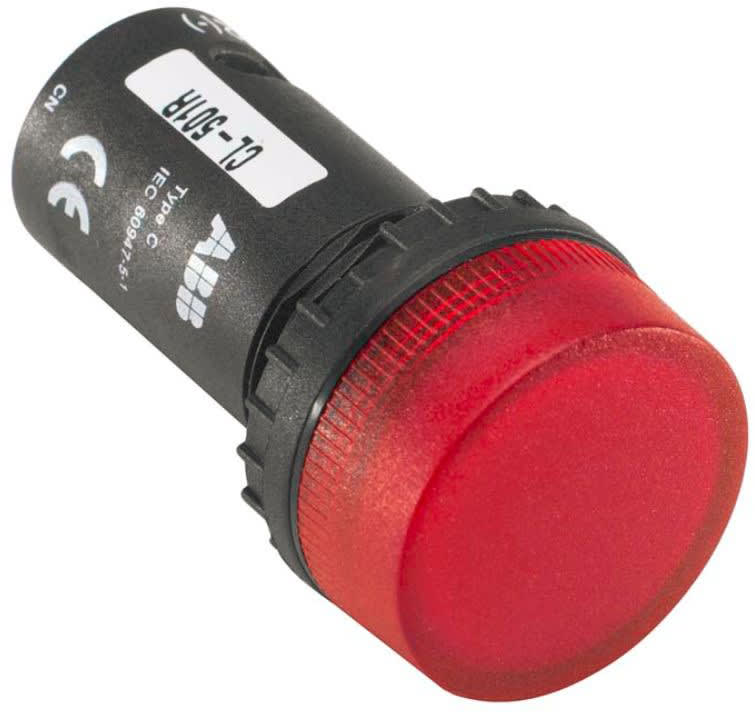 ABB SPA - ABBCL2542R CL2-542R Lamp. LED  ROSSO, 380-415Vca